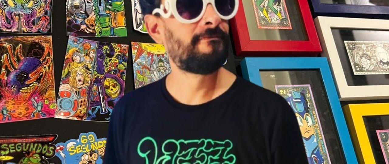 Iván Casanova Giler: billetes pintados, cultura ‘punk’ y muralismo en la Comic Con Ecuador 2025