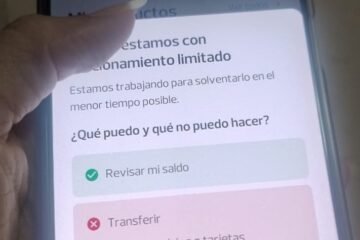 Clientes de bancos no pueden realizar transacciones en celular ni web