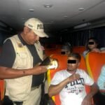 En Perú intervienen bus con 52 indocumentados de Venezuela, Colombia, Ecuador y República Dominicana