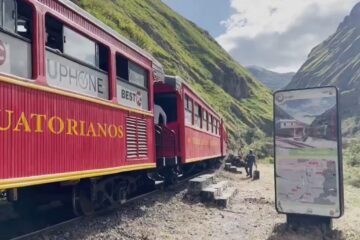 Más de 3.000 muertes por su construcción, esta es la difícil ruta ferroviaria que se reactivó en América