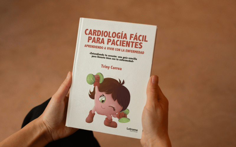 Triny Correa presenta Cardiología Fácil para Pacientes, una obra que transforma el cuidado del corazón en un aprendizaje cercano y humano