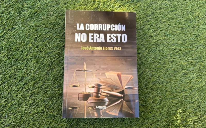 José Antonio Flores Vera retrata una visión diferente de la corrupción en su nueva novela