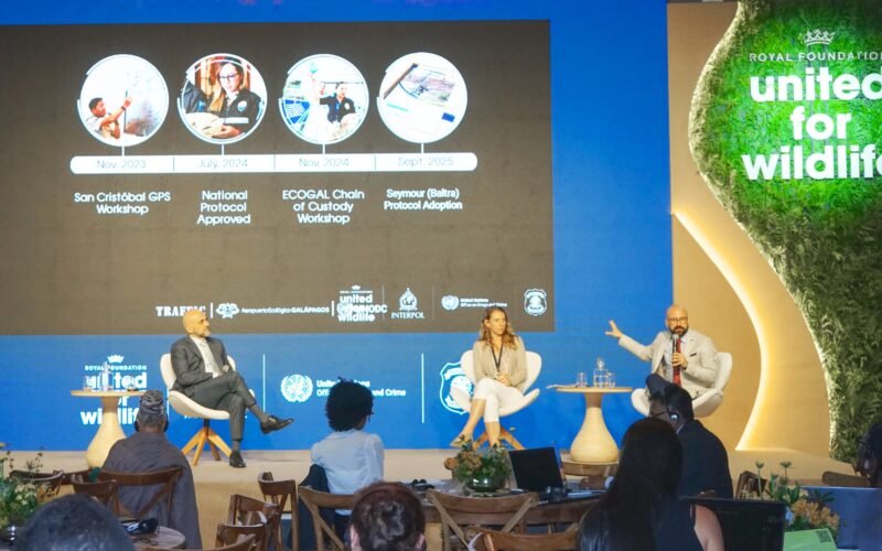 Galápagos presenta en cumbre protocolo pionero contra el tráfico de especies en aeropuerto