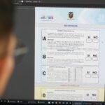 Consejo Nacional Electoral inicia simulacro de las elecciones por el referéndum y consulta popular que se realizará en Ecuador el próximo 16 de noviembre