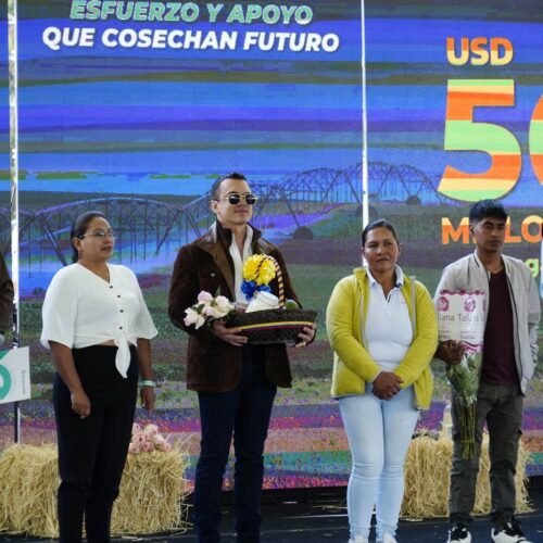 Crédito 7×7: Daniel Noboa destaca millonaria inversión para el campo ecuatoriano