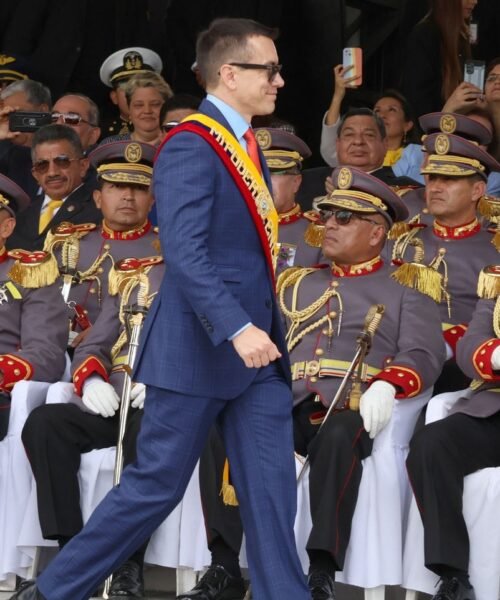 Presidente Daniel Noboa dispone el paso al ‘servicio pasivo’ de tres generales de división y dos vicealmirantes