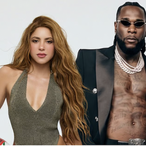 Dai Dai de Shakira y Burna Boy sigue liderando el top de Spotify