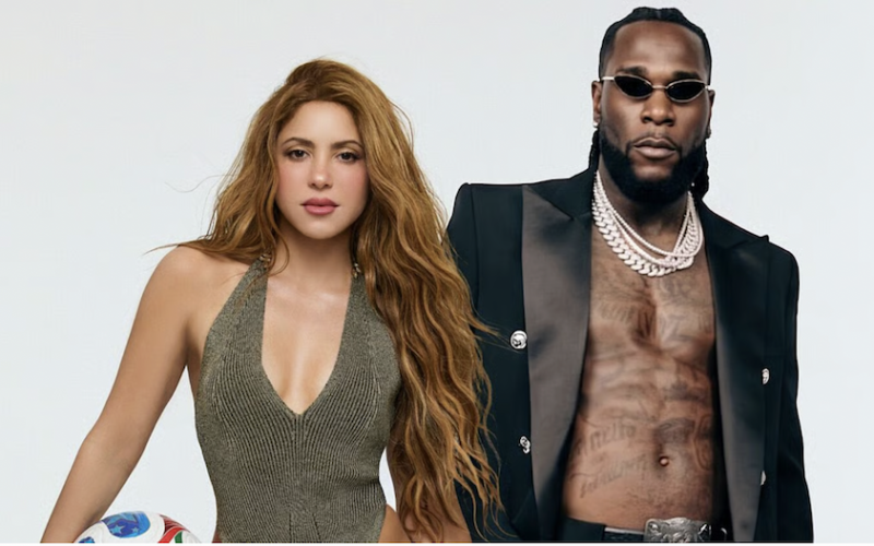 Dai Dai de Shakira y Burna Boy sigue liderando el top de Spotify
