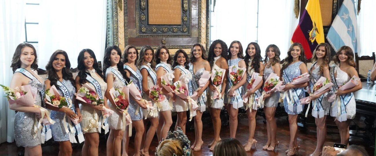 16 candidatas buscan la corona de Reina de Guayaquil en el aniversario 70 del certamen